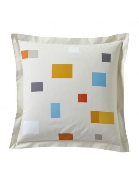 Постельное бельё BLOCKS OCHRE пододеяльник 155x200, простынь 180х290, наволочки 50х75*2шт