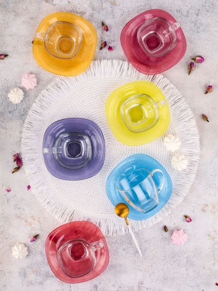 Набор чайный РЕЙНБОУ 220мл LUMINARC