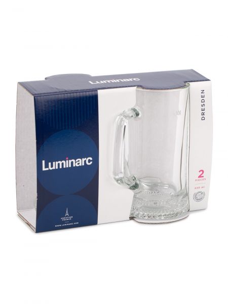 Набор кружек для пива ДРЕЗДЕН 2шт 330мл LUMINARC