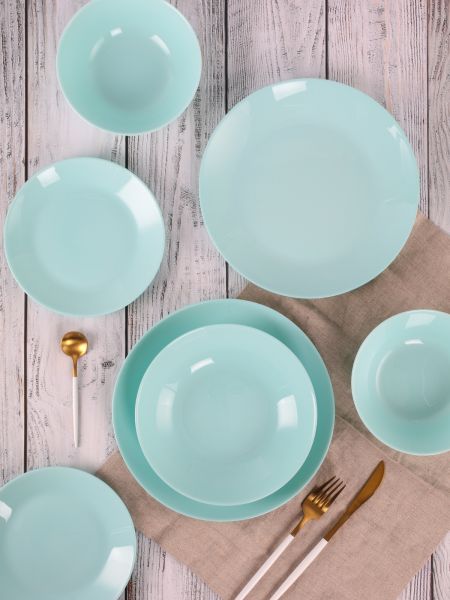 Набор столовый ЛИЛИ ТЮРКУАЗ 16 предметов LUMINARC