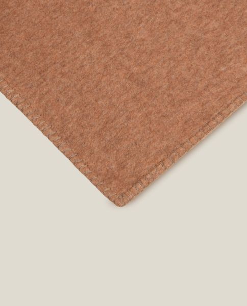Плед Frati SOFT VISCOSE COFFEE MILK, коричневый, 220x260 см, вискоза 30% полиэстер 70%, 510г
