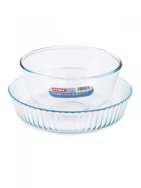 Набор миска для смешивания 2л + блюдо для запекания круглое 26см PYREX