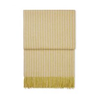 STRIPES light yellowПлед 130/200 , 50% альпака + 40% овечья шерсть + 10% микрофибра, 560 гр