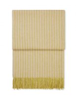 STRIPES light yellowПлед 130/200 , 50% альпака + 40% овечья шерсть + 10% микрофибра, 560 гр
