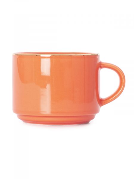 Чайная пара CORAL GOLD 200мл DOMENIK