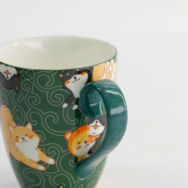 Кружка Kawaii Shiba 8.5x10.2 см, 340 мл, фарфор TOKYO DESIGN