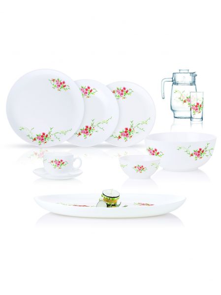 Набор столовый DIWALI FLORETTA 46 предметов LUMINARC