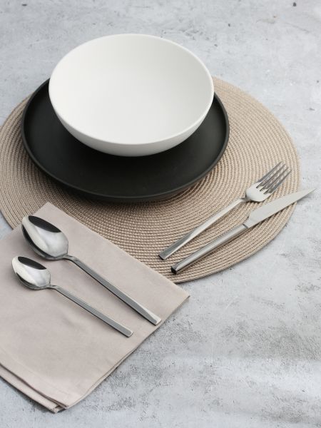 Набор столовых приборов MODERN BLACK 24пр DOMENIK