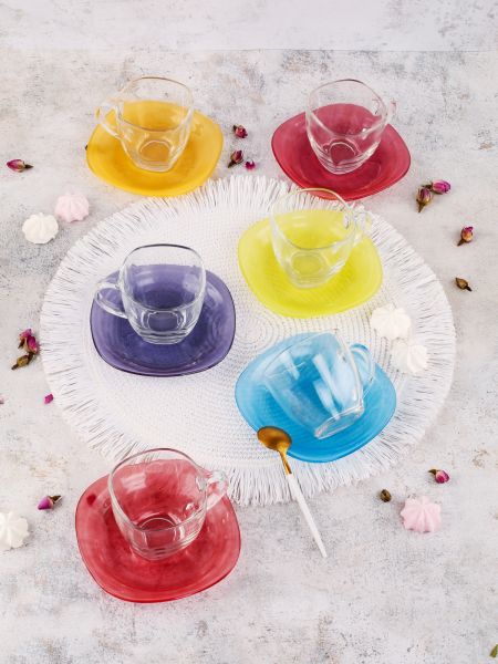 Набор чайный РЕЙНБОУ 220мл LUMINARC