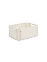 Корзина RATTAN STYLE BOX M кремовая CURVER