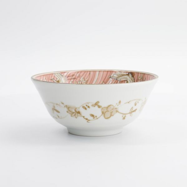 Чаша Crane Pink 15.2x6.7 см, 500 мл, фарфор TOKYO DESIGN
