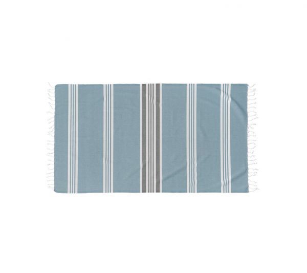 Пляжное полотенце ESCALE DENIM100х180, хлопок 100%, с оборотной стороны махра, 320 г/м2