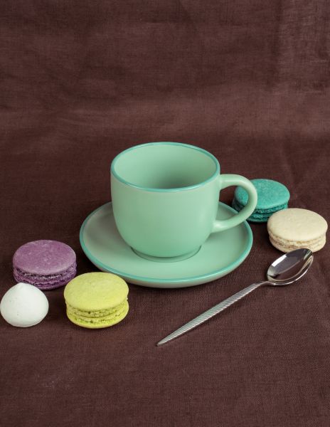 Чайная пара MACARONS 350мл DOMENIK