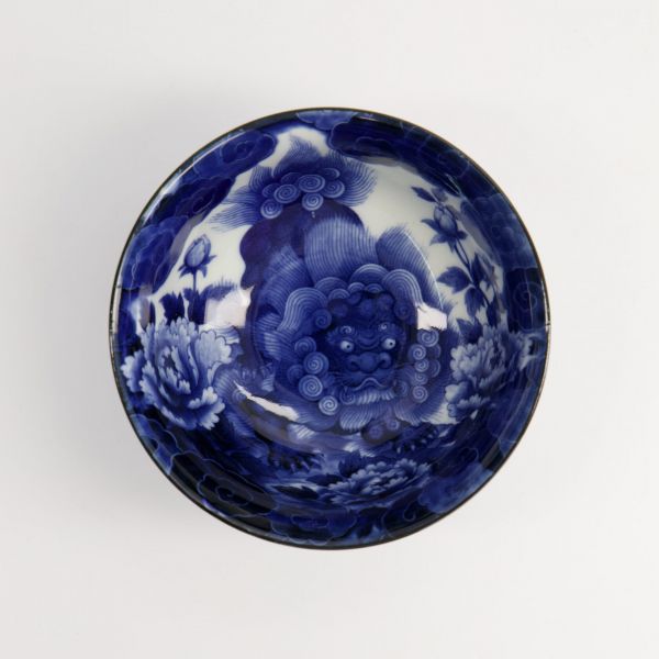 Чаша Japonism Lion 14.7x6,9 см, 500 мл, фарфор TOKYO DESIGN