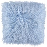 Tibetan Summer SkyПодушка мех тибетской козы 40x40, длина 10-15 см