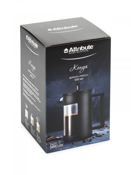 Френч-пресс KENYA 600мл+аксессуары ATTRIBUTE