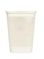 Корзина для белья PURE кремовая 55л CURVER