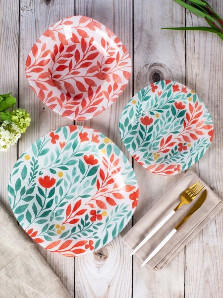 Набор столовый ALVIS RED 18пр LUMINARC