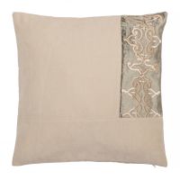 Подушка, серый, 40x40 см, вискоза, наполнитель конфорель AT24 EMPIRE DESIGN
