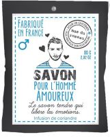 HOMME AMOUREUX Мыло 100 гр, для мужчин, с экстрактом кориандра