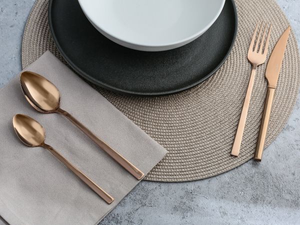 Набор столовых приборов MODERN BRONZE 24пр DOMENIK