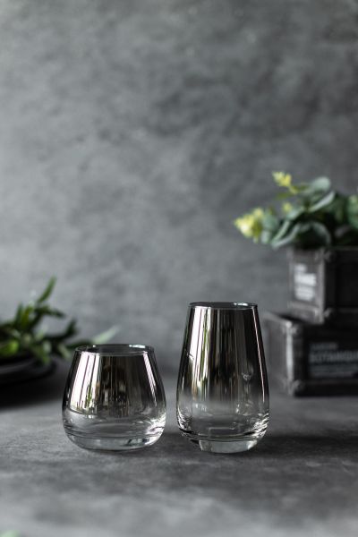 Набор стаканов низких СИР ДЕ КОНЬЯК СЕРЕБРЯНАЯ ДЫМКА 4шт 300мл LUMINARC