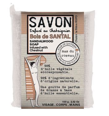 Мыло твердое SANTAL, 100 гр, сандал