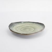 Чаша Yamasaku Green треугольная 16.5x2 см, керамика TOKYO DESIGN