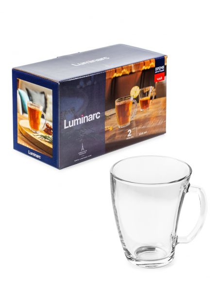 Набор кружек ВРЕМЯ ДЕГУСТАЦИЙ ЧАЙ 2шт 320мл LUMINARC