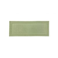 Коврик для ванной COMORES KAKI 50х110 зеленый хлопок 1350 гр/м2 Blanc des Vosges
