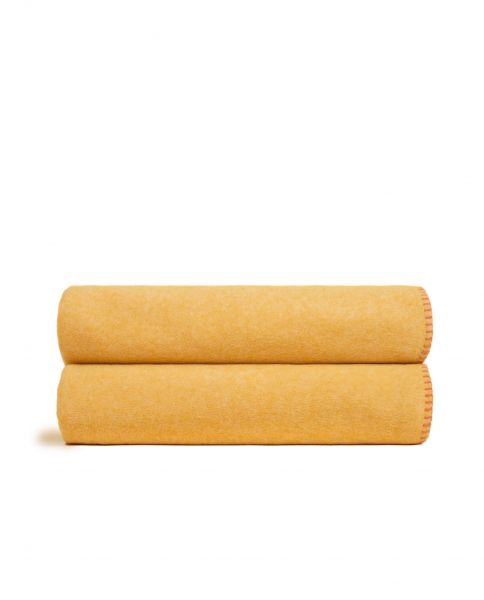 Плед Frati SOFT BAMBOO SENAPE, желтый, 160х200, бамбук 40% полиэстер 60%, 800г