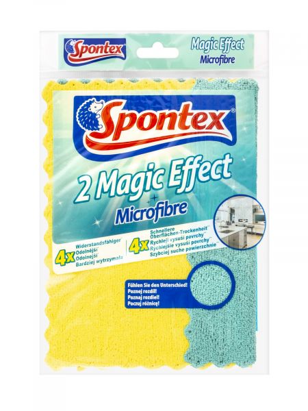 Салфетка полиуретановая MAGIC EFFECT 20.5х22см 2шт SPONTEX