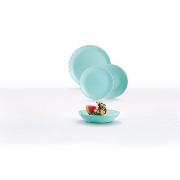 Набор столовый ДИВАЛИ ЛАЙТ ТЮРКУАЗ 18пр LUMINARC