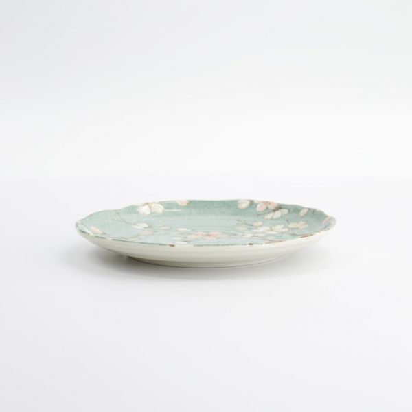 Тарелка Fujisakura Green 16.5x2 см, фарфор TOKYO DESIGN
