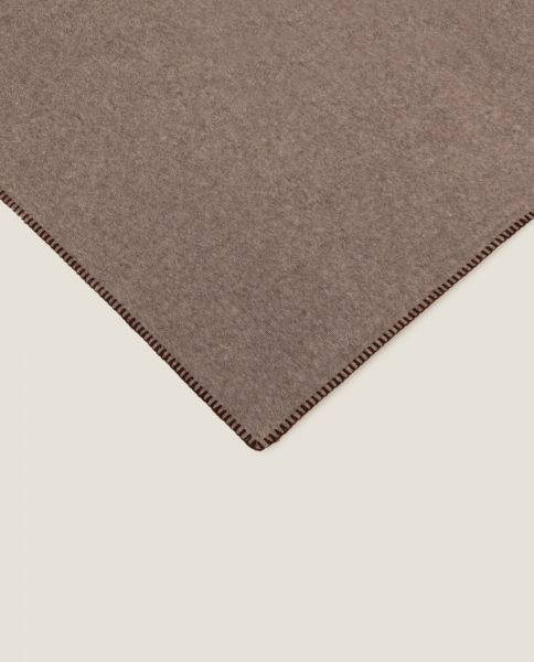 Плед Frati SOFT BAMBOO TORTORA, коричневый, 160х200, бамбук 40% полиэстер 60%, 800г