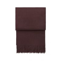 CLASSIC plum Плед 130/200 , 50% альпака + 40% овечья шерсть + 10% микрофибра, 560 гр