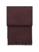 CLASSIC plum Плед 130/200 , 50% альпака + 40% овечья шерсть + 10% микрофибра, 560 гр