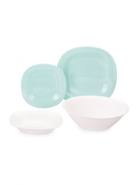Набор столовый КАРИН ТЮРКУАЗ & БЕЛЫЙ LUMINARC