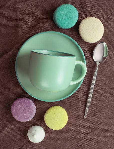 Чайная пара MACARONS 350мл DOMENIK