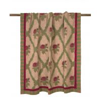 Плед Frati OLD STYLE BORDEAUX 150x190, шерсть 80% полиэстер 20%, 910г