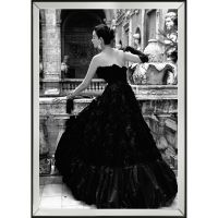 Постер G&C BLACK EVENING DRESS 70х100