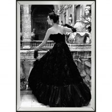 BLACK EVENING DRESSПостер 70х100