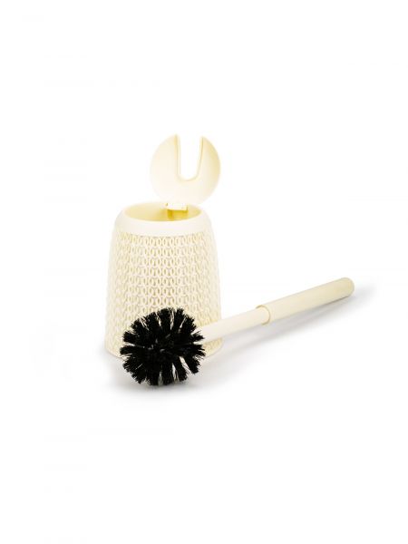 Ерш для туалета KNIT белый CURVER