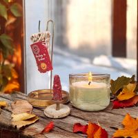 SANTAL Жгутики из ароматных трав для зажигания и очищения интерьера 28шт