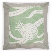 Подушка декоративная Art&Decor на молнии, 45х45, хлопок, шерсть, ручная шелкография