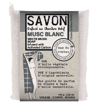 Мыло твердое MUSC BLANC 100 гр, белый мускус