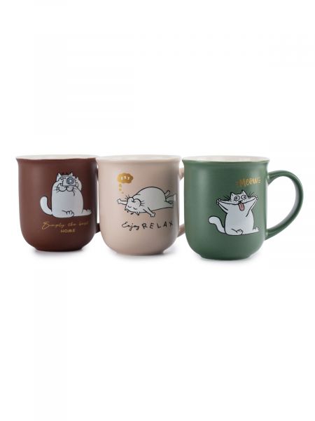 Кружка FUNNY CATS 400мл DOMENIK