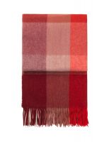 INCA stones RED Плед 130/200 , 50% альпака + 40% овечья шерсть + 10% микрофибра, 560 гр
