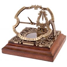 Солнечные часы Hemisferium Equatorial Augsburg Sundial 10 см, бронза