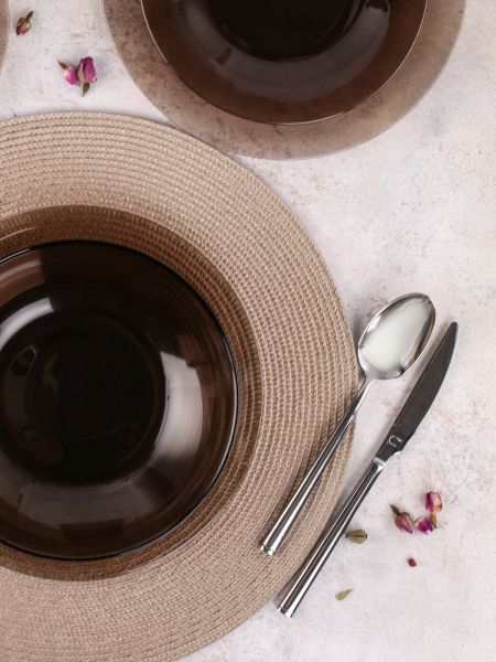 Набор столовый АМБЬЯНТЕ ЭКЛИПС 19пр (салатник 24см) LUMINARC